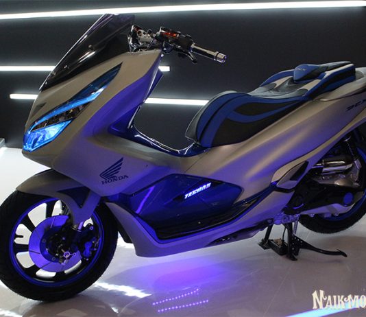 Mengenal Modifikasi Honda PCX Futuristic Techno Besutan Zone Modified Project modifikasi Honda PCX Futuristic Techno