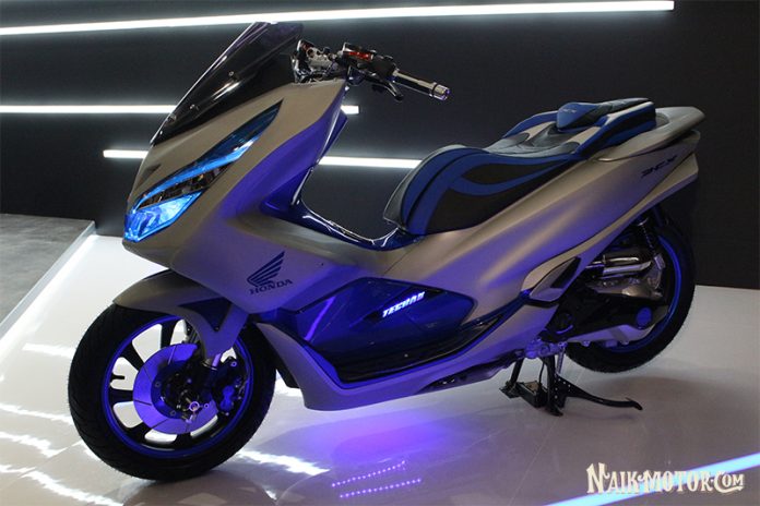 modifikasi Honda PCX Futuristic Techno