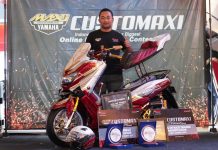 Konsep Matrik Bikinan Istri, Bawa NMax Ini Jawara The King CustoMAXI The King CustoMAXI
