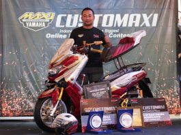 Konsep Matrik Bikinan Istri, Bawa NMax Ini Jawara The King CustoMAXI The King CustoMAXI