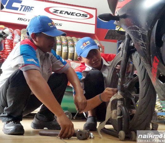 Jelang Mudik, Ganti Ban Tubeless Dapat Cashback di Motoxpress