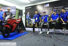 Seremoni Suzuki GSX-R150 Shuttered Key Disokong Iannone dan Rins Suzuki GSX-R150 shuttered key