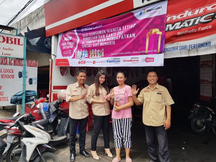 Promo Pelumas Pertamina di Hari Kasih Sayang