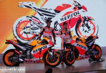 Marquez dan Pedrosa Datang Lagi, Launching Livery Baru RC213V Marquez