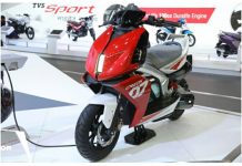 Unik, Skuter Listrik TVS Creon Bisa Mundur dan Melimpah Fitur Skuter Listrik TVS Creon