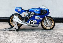 Modifikasi Benelli 354 Sport Cafe Racer, Penghormatan Buat Ferrari 512M Benelli 354 Sport