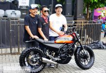 Kenalan Sama ‘DUKI’ Motor Custom Punya Wendy Cagur Wendy Cagur