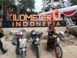Faris Bawazier Touring Keliling Indonesia Pakai Suzuki Satria Faris Bawazier