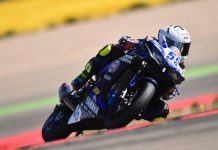 Galang Hendra Cetak Waktu Tercepat di Tes Pramusim WSSP300 Galang Hendra