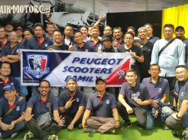 Deklarasi Peugeot Scooters Family Sekaligus Pengukuhan Pengurus Periode 2018-2019 Peugeot Scooters Family