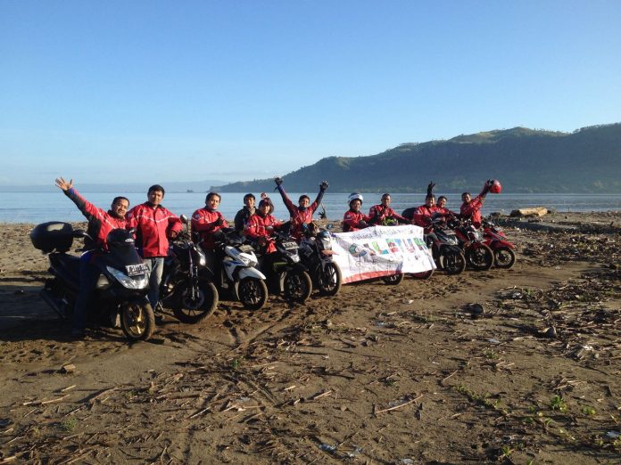 Wahana Riders Club jajal rute viral Ciletuh