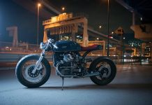 Honda GL400 Cafe Racer Wedge Motorcycle, Custom Bike Domestik Terbaik Wedge Motorcycle