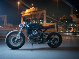 Honda GL400 Cafe Racer Wedge Motorcycle, Custom Bike Domestik Terbaik Wedge Motorcycle