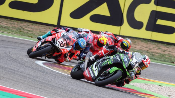 Race 1 WorldSBK 2018 Aragon