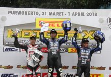 IRC Rebut 3 Podium Utama di Kejurnas Pirelli Motoprix Purwokerto 2018