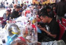 Seru Bor! Diton Premium & KAI Bikin Airbrush Battle di Parjo 2018 Airbrush Battle di Parjo 2018