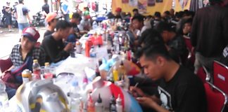 Airbrush Battle di Parjo 2018