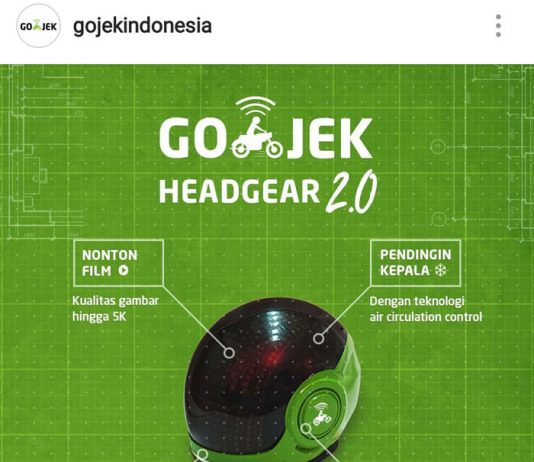 Wuih, GoJek akan Meluncurkan Helm Cerdas Headgear 2.0, Bikin Adem? Helm Cerdas Headgear