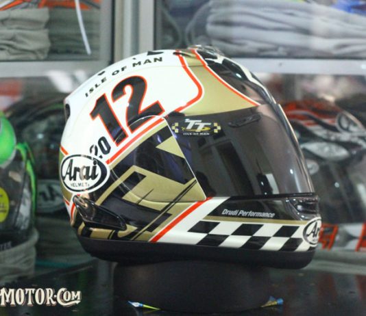 Arai Isle of Man TT 2012 ‘Belajar Helm’ Ini Bikin Ngiler Bor! Isle of Man TT