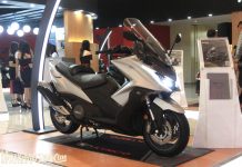 Kymco AK550 dan Like 150i Hadir di IIMS 2018, Sayang Baru Pajangan Kymco AK550