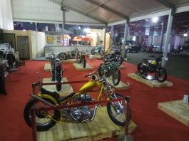 Motor Presiden Jokowi dan Anaknya Satu Panggung di IIMS 2018 Motor Presiden Jokowi dan Anaknya