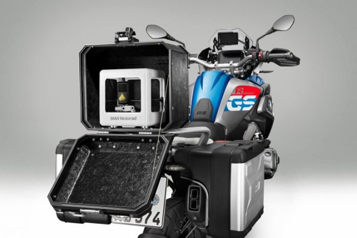 BMW Motorrad iPart 3D Mobile Printer