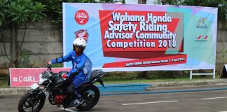 Wahana Honda Safety Riding Advisor Community Competition 2018