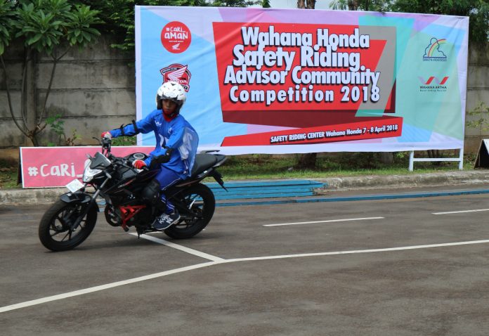 Wahana Honda Safety Riding Advisor Community Competition 2018