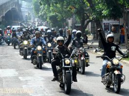 Galeri Foto Keriuhan Sunmori Riding Gembira Road To IIMS 2018