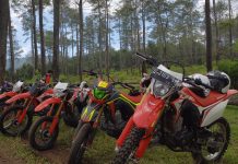 Konsep Modifikasi Supermoto Honda CRF150L Didengungkan DAM di Lembang modifikasi supermoto Honda CRF150L