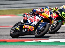 Start dari Belakang, Pembalap Dukungan Aspira dan GS Astra di Posisi ke-8 Moto2 2018 Amerika Moto2 2018 Amerika