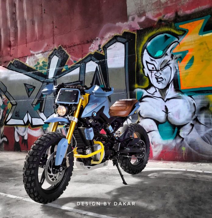 BMW G310R Custom Scrambler