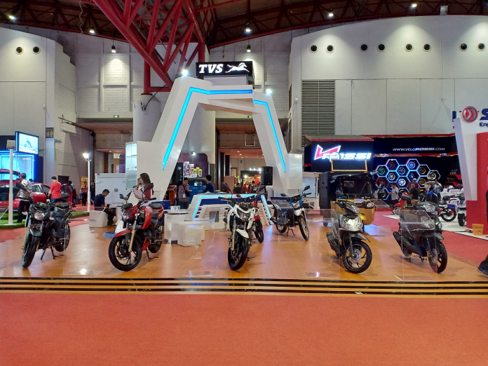 Promo TVS Dazz di Jakarta Fair Kemayoran 2018