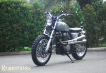 Honda CB450 scrambler