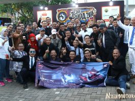 Bergaya Gentleman’s, Honda PCX Club Indonesia Serbu Jejak Roda 2018 Honda PCX Club Indonesia