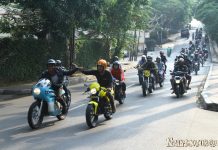 Motor Cafe Racer Anak Jokowi Ikut Riding Gembira ke Jejak Roda 2018 Motor Cafe Racer Anak Jokowi Ikut Riding Gembira ke Jejak Roda 2018