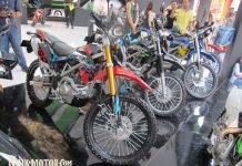 Eh, Ada Warna Baru Kawasaki KLX 150BF SE Extreme di Jakarta Fair