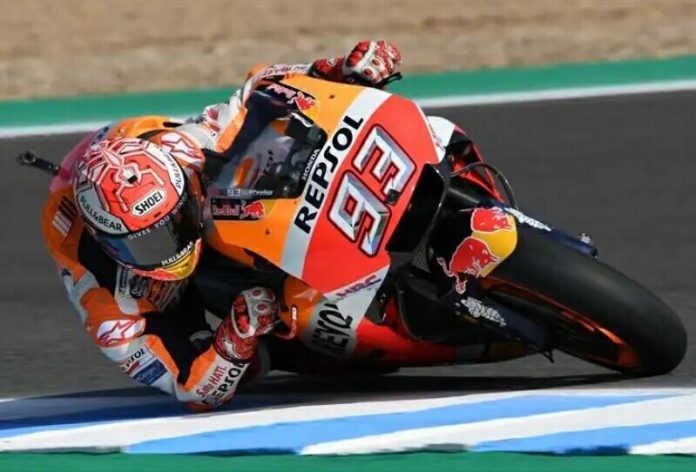 Marquez Podium di MotoGP 2018 Jerez