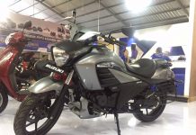 Cruiser Mini Suzuki Intruder 150 Mejeng di Jakarta Fair 2018 Suzuki Intruder 150