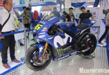 Motor Baru Valentino Rossi Mejeng di Jakarta Fair 2018 Monster Energy