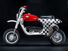 Escape, Vespa Kustom Pseudo Scrambler Buatan Rusia Vespa