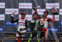 Ganti Ban Pirelli, Richard Taroreh Kembali Raih Podium Utama Kejurnas Sport 250 Race 1