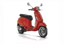 Edisi Khusus Vespa Primavera 50 Tahun, dengan Pelek Besar dan Dash Digital Full Color Edisi Khusus Vespa Primavera 50 Tahun