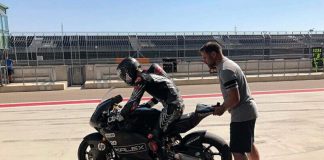 Kalex Menguji Triumph Moto2 di Aragon