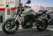 Honda CB250R Meluncur di Malaysia, Harganya Lumayan… Honda CB250R
