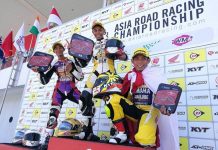 Gupita Kresna Podium 3 di Race 1 UB150 ARRC Suzuka Jepang