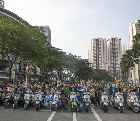 Klub Peugeot Django Bersedekah Kerahkan 46 Motor ke Tebet, Nih Galeri Fotonya Klub Peugeot Django