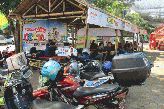 Posko Mudik Yamaha