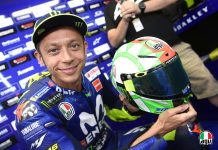 Helm Baru Rossi di MotoGP Mugello 2018, SoleLuna Patriotik Helm Baru Rossi di MotoGP Mugello 2018