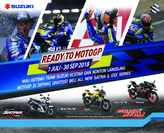 Suzuki Mengajak Nonton MotoGP 2018 Sepang